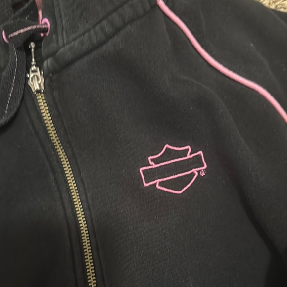 Harley-Davidson Black and Pink Tracksuit - Picture 2 of 8